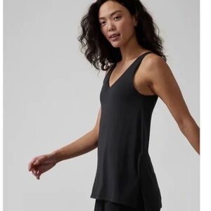 NEW/NWOT Athleta Essence Support Tank - Black, Small
